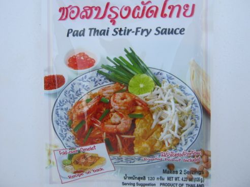 Pad Thai Stir Fry Sauce, geroestete Erdnuesse incl., Lobo, 120g